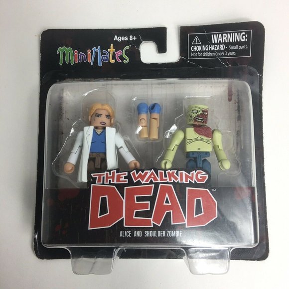 The Walking Dead Minimates Series 8 & 4 Gregory Rosita Alice Gabriel Zombie New - Picture 3 of 12